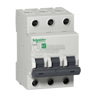 Выключатель автоматический Schneider Electric трехполюсный 100А 25кА EZC250N