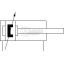 Стандартный пневмоцилиндр Festo DSBG-32-200-PPVA-N3