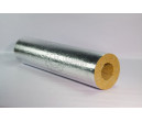 Цилиндр минераловатный кашированные фольгой EngineerProff-С  Protect xA плотность-120 кг/м³, толщина-140 мм.